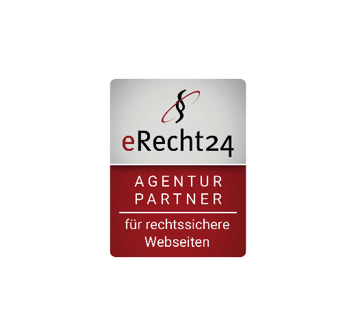 Bei Fragen zum Online-Recht vertrauen wir als Partneragentur eRecht 24