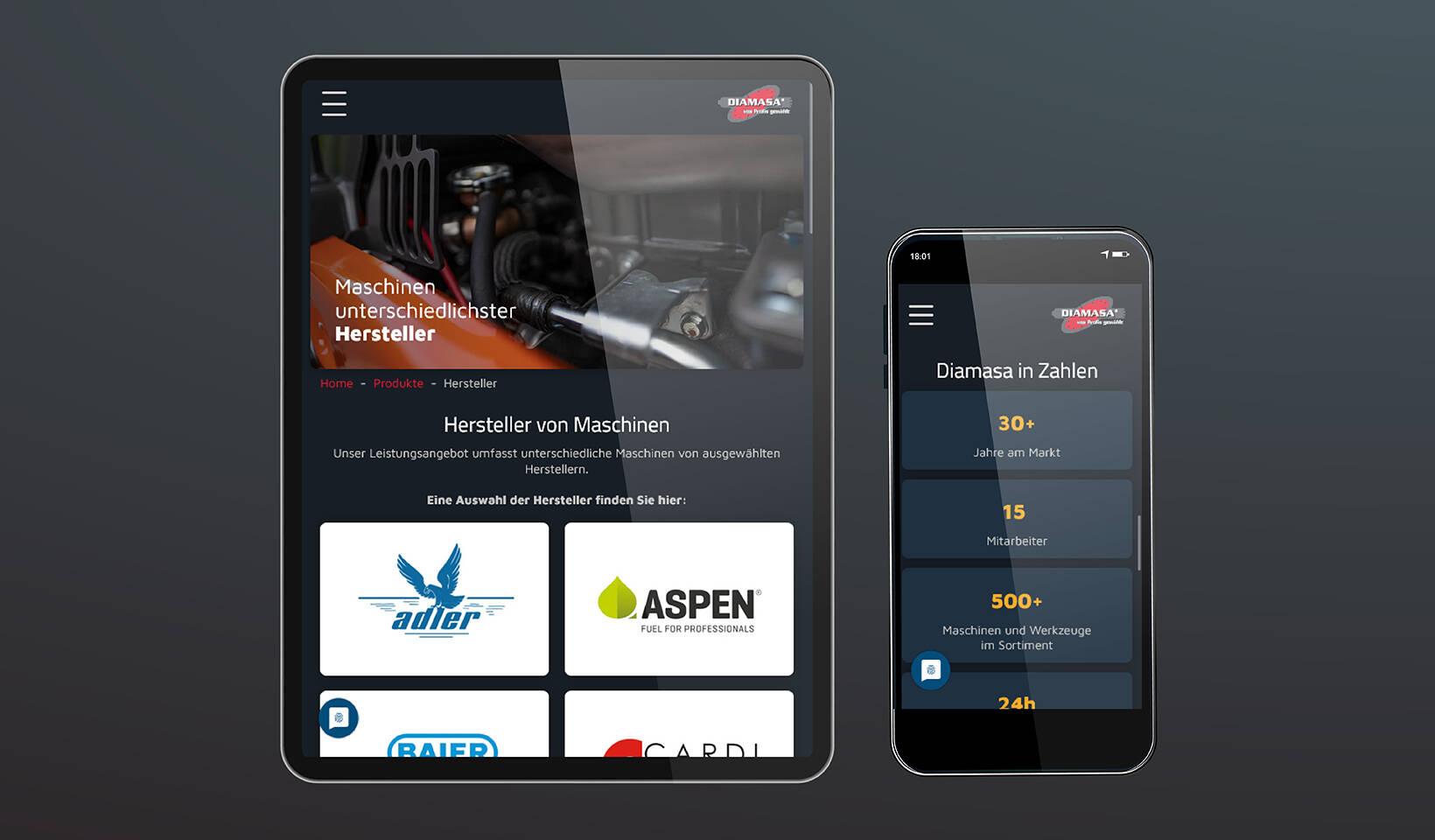 responsive B2B Website responsive B2B Website