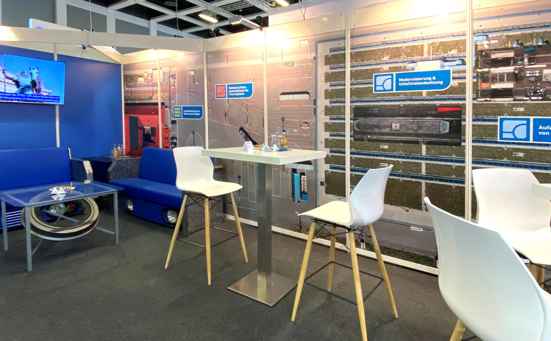 Messestand von IFTEC auf der InnoTrans 2022