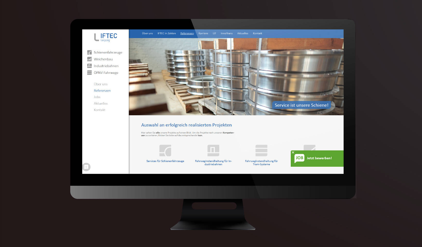 Relaunch einer B2B Website Relaunch einer B2B Website