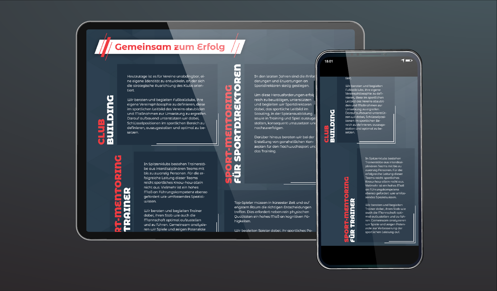 2-sprachige One-Pager Website 2-sprachige One-Pager Website